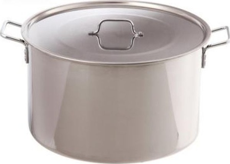 Котел 34л (d40см; h30см) Высокий Сварной. Клепанные ручки