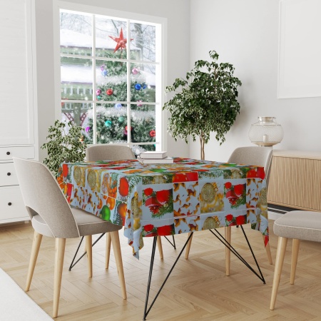 Скатерть-клеенка новогодняя 20мх140см РД46536