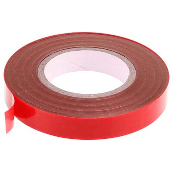 Лента для степлера /красная/,  для повязки растений