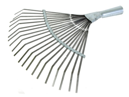 Грабли 20 зуб веерные пластинчатые оц.