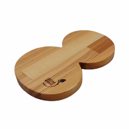 Менажница 25х16,5*2см ДомВуд с гравировкой Ясень Я218