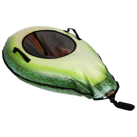 Тюбинг Ватрушка 1х0,7м ПРИНТ Авокадо 15-110ПА