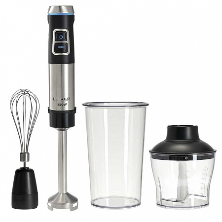Блендер 1500Вт DELTA LUX DE-7005B черный 