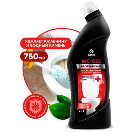 Средство чистящее 750мл "WC-gel" Professional клининг