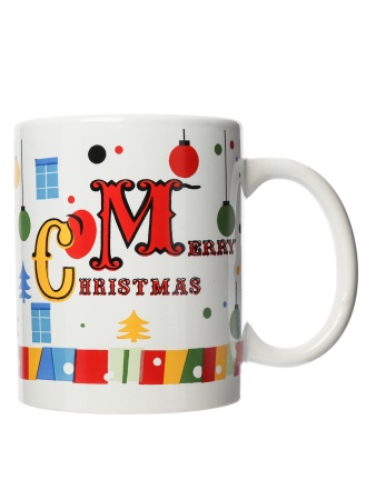 Кружка 380мл Новый год 6H 