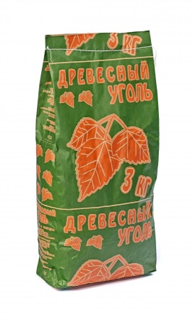 Уголь древесный 3кг 