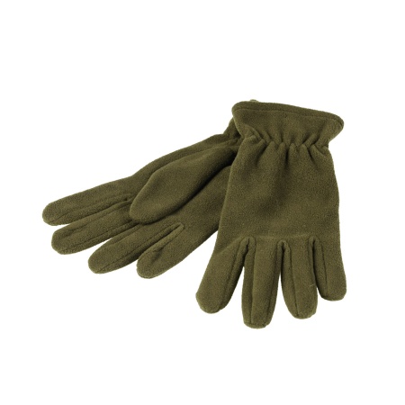 Перчатки флисовые зелёные