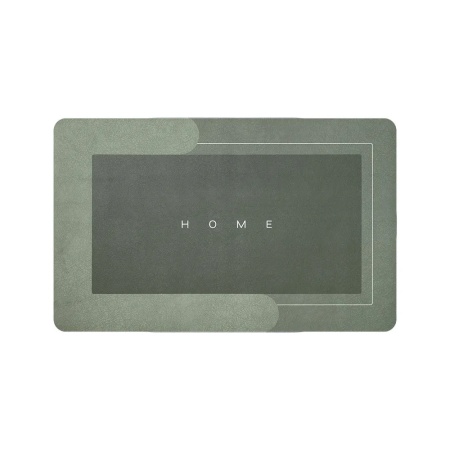 Коврик универсальный 38х58см HOME микс, впитывающий, ПВХ+диатомитовые волокна РД68397