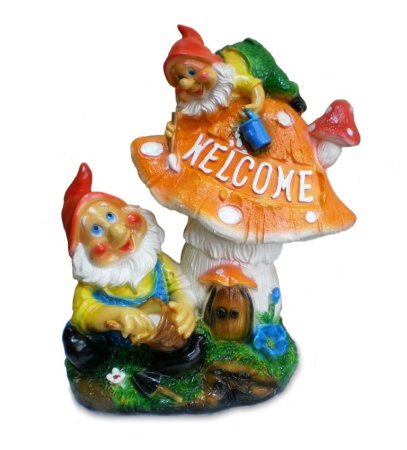 Фигурка садовая  Мухомор WELCOME 26х31см