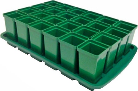 Набор для рассады 24 стаканчика 47х29х12см "Урожай-24 Макси"  