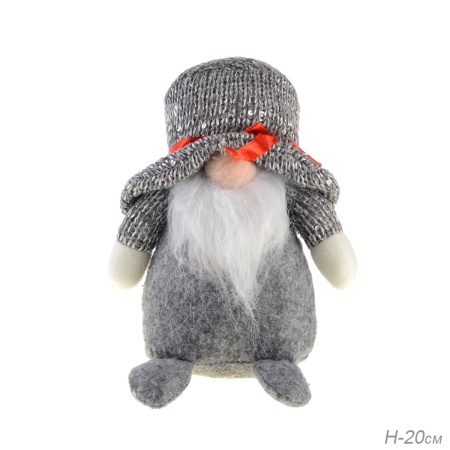 Гном декоративный новогодний  20 см