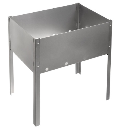 Мангал 350х250х350 "Эконом" в г/коробке,  толщ. 0,5мм