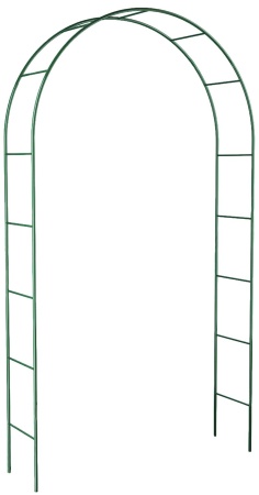 Арка садовая разборная Лесенка большая зеленая 
