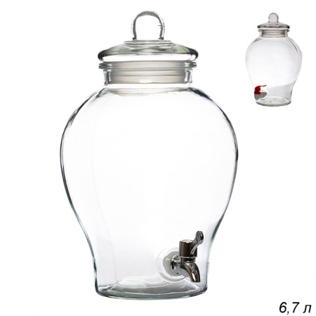 Банка 6,7 л с краном GT-24 