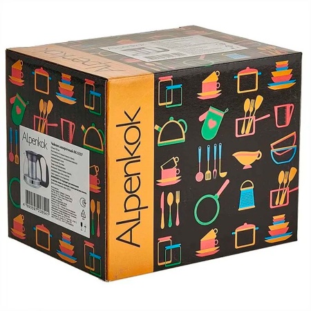 Чайник заварочный 700мл с фильтром черный 