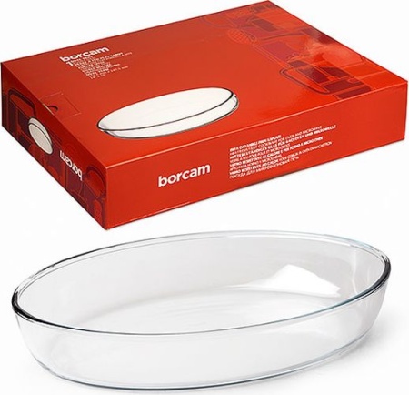 Форма для запекания 345х248мм 3,2л овальная Боржам
