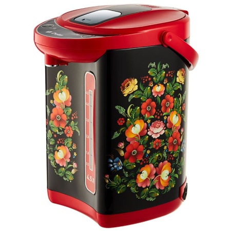 Чайник-термос 4,5л DЕLTA DL-3034 Жостовская роспись 750Вт 