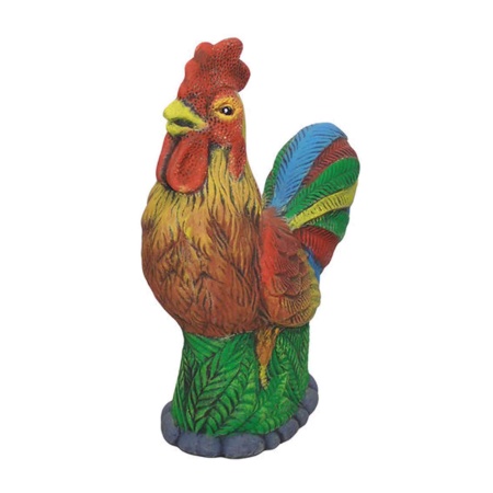 Фигурка садовая Петух маленький 15х41см