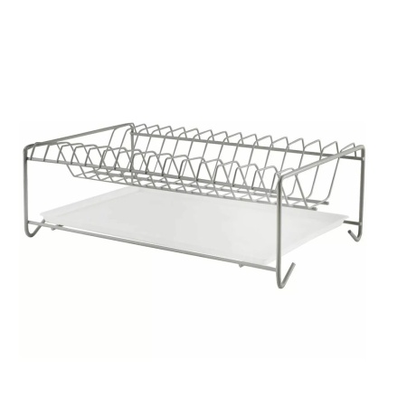 Сушилка для посуды настольная хром