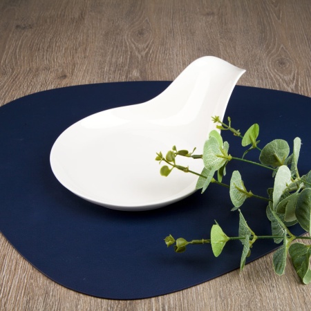 Подставка под ложку 17см "Маршмеллоу"  фарфор