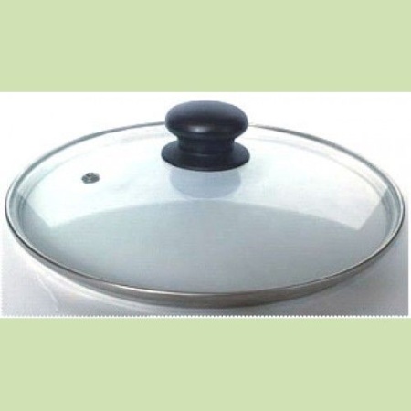 Крышка стеклянная 30см с пароотводом в сборе 
