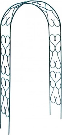 Арка садовая разборная Узорная широкая 2,5x0,43x1,2  
