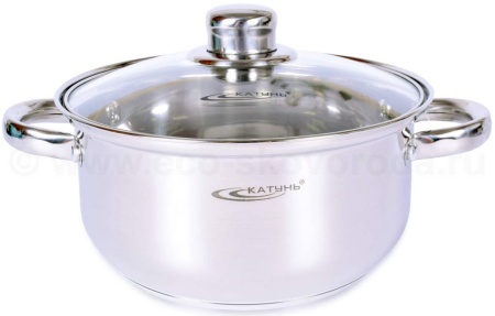 Набор посуды нержавеющая сталь, 3пр ГРЕТТА (1,6л +2,2л + 4,2л)