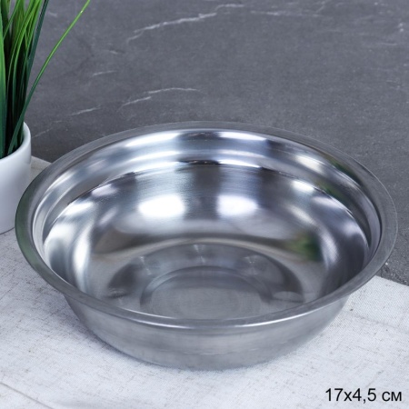 Миска 600мл глубокая 17см h=5 M-582 