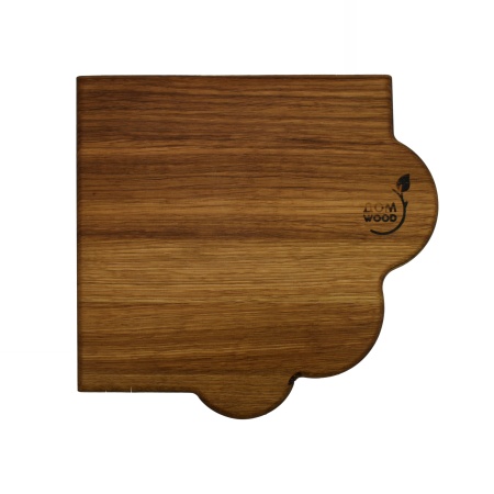 Менажница 23х25х2см ДомВуд Утро с кофе Дуб Д192