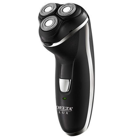 Бритва электрическая DELTA LUX DL-0725  черный: 3 Вт, аккум. 2,4 В