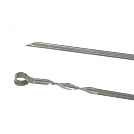 Шампур 550х10х1.5 нержавейка угловой