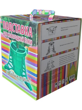 Подставка под елку пластик Космос