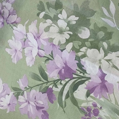 Простыня 220х240 ДомВелл (Бязь) 3158 Весенний день