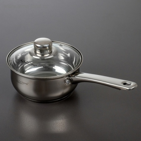 Ковш 1,8л с/кр 16 см [ГРЕТТА] мет. крышка, индукц. дно