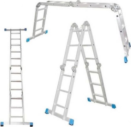 Лестница алюминевая-трансформер 4*4