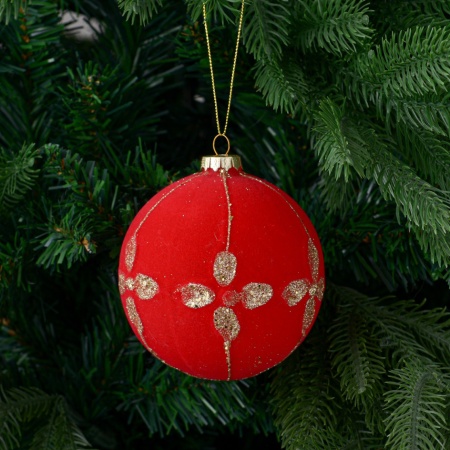 Шар новогодний AX20-OR-019