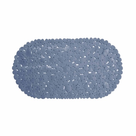 Коврик противоскользящий 35х69 Камушки овал серый РД 51110