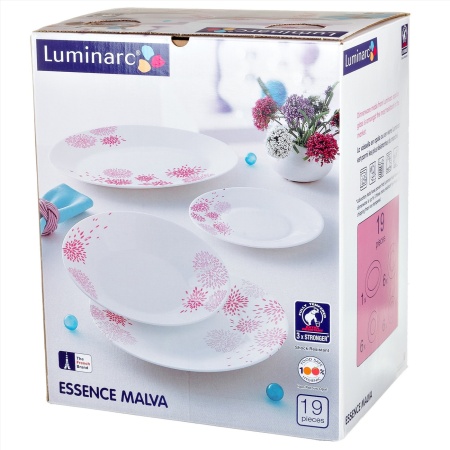 Сервиз столовый 19пр MALVA ESSENCE 6 перс.  ОАЭ  42056