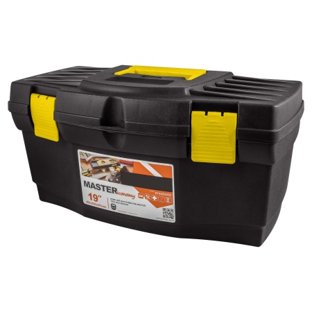 Ящик для инструментов "Mars" 19", 485х250х245 мм черный
