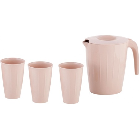 Набор для напитков Sugar&Spice Vanilla (Кувшин 1,9л+3 стакана 0,35л) прозрачный