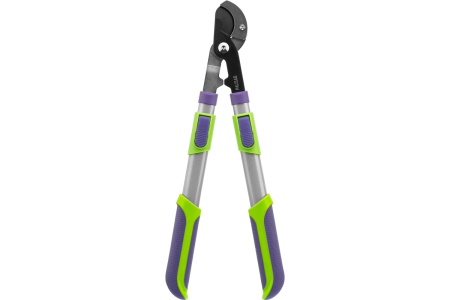 Сучкорез 504-705 мм с наковальней,телескопические стальные обрезиненные рукоятки Palisad