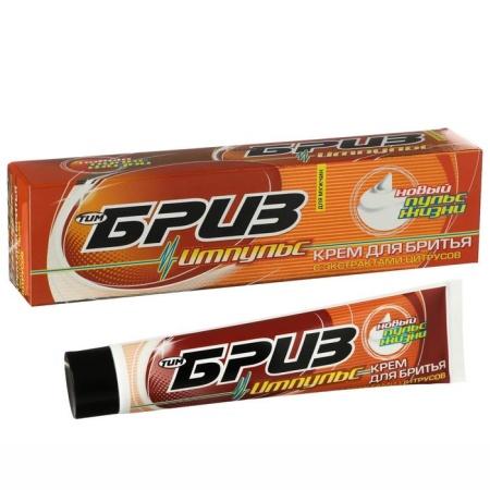 Крем для бритья 75мл  БРИЗ Импульс