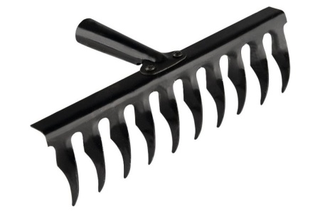 Грабли 10 зуб витые  эмаль б/ч ГВ-10