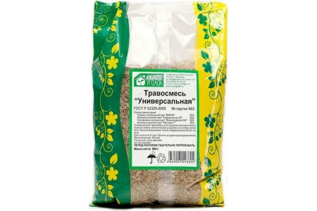 Травосмесь "Универсальная" 0.8кг (10шт/уп) Зеленый уголок