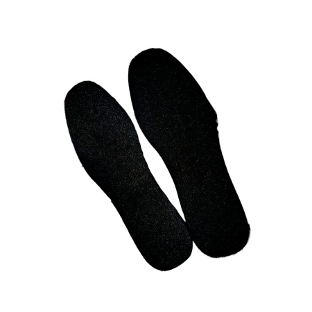 Стельки для обуви войлочные серо-черные