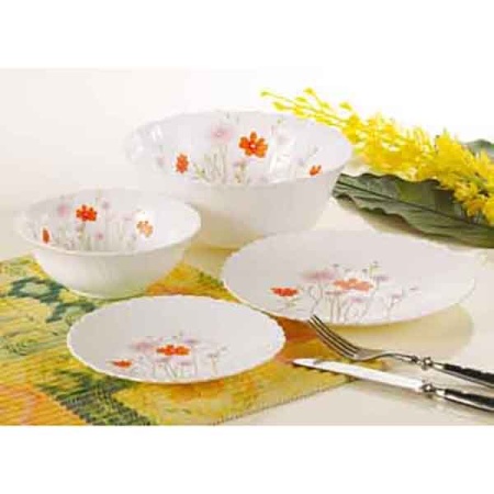 Сервиз столовый 19пр стеклокерам. Torix "Валенсия", 03130119, 6 персон