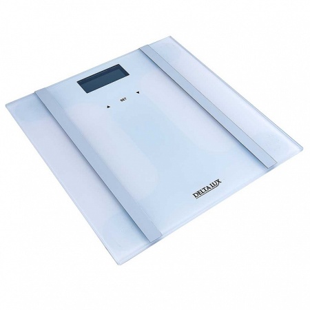 Весы напольные электронные DELTA LUX DE-4600 : "SMART" ,180 кг, 28*28см в ассорт.