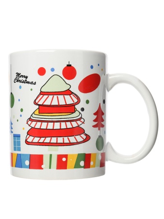 Кружка 380мл Новый год 6H 