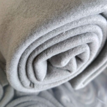 Плед 150х200 ДомВелл флис Серый