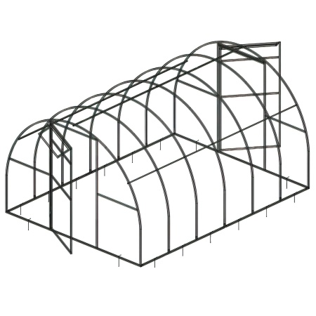 Теплица арочная 3х4 м с шагом арок 1м /профиль 20х20/